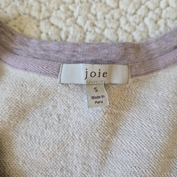 Joie Lavender and Cream Knit Top Size Small but fits a Medium, see measurements - Picture 2 of 5